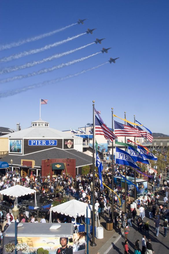 PIER 39's Fleet Week Celebration