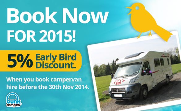 Bunk Campers - 2015 Earlybird discount