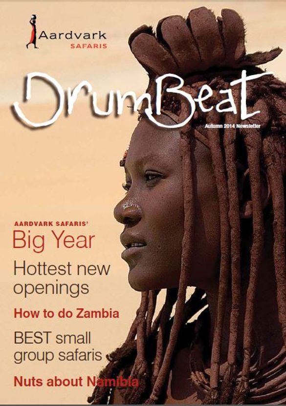 Aardvark Safaris' Drumbeat Autumn 2104