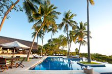 The inviting pool at Casa Bonita Tropical Lodge