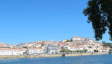 Coimbra on the Portuguese Way route of the Camino de Santiago