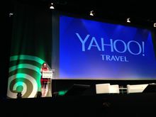 Yahoo Travel's Paula Froelich opened the film screening at the Adventure Travel World Summit in Ireland.