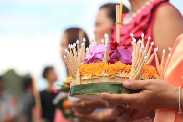 Loi Krathong and Candle