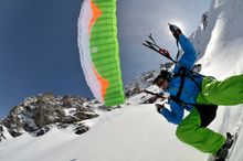 Speed Riding in Les Arcs, Paradiski