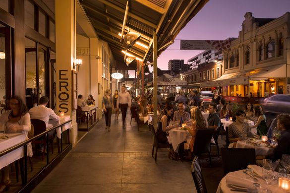 Rundle Street dining, Adelaide, South Australia