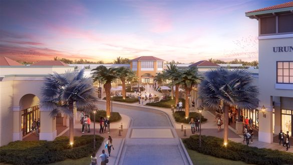 The expansion of The Colonnade Outlets at Sawgrass Mills with 30 additional luxury outlets stores and full-service restaurants w