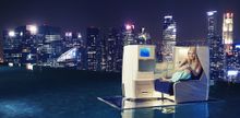 Gwyneth Paltrow launches BA A380 to Singapore