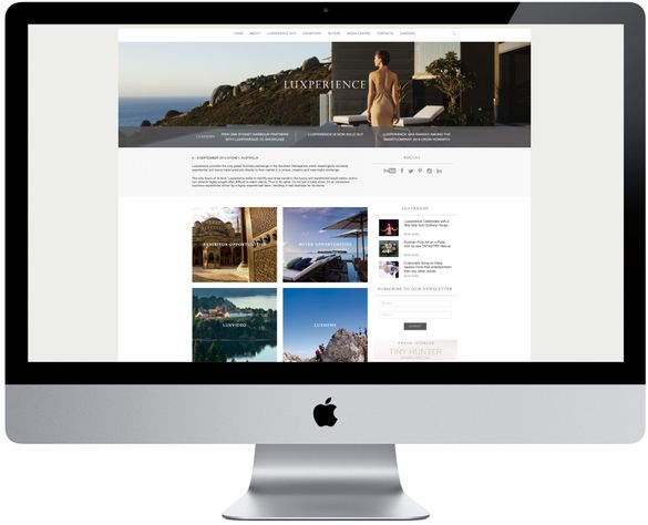 Luxperience new look website