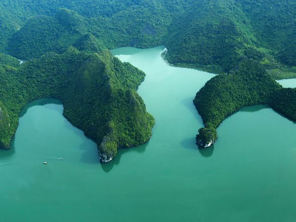 Halong Bay from the Seaplane