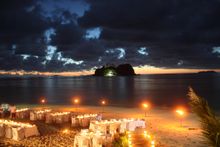 Vomo Island Resort - Beach Dinner