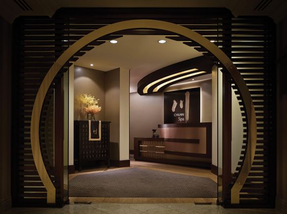 Moon Gate, Chuan Spa, The Langham Melbourne. Moon Gate, Chuan Spa, The Langham Melbourne.
