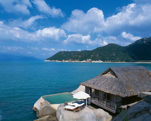 Water Villa 5 at Six Senses Ninh Van Bay, Vietnam