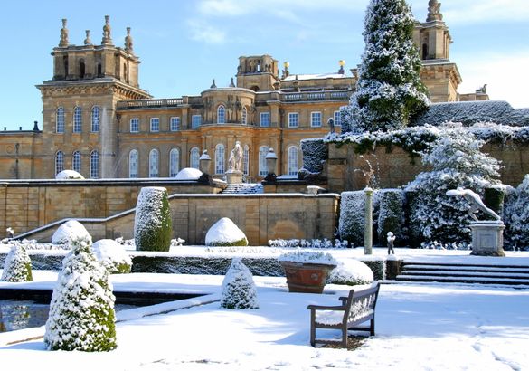 Blenheim Palace at Christmas