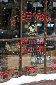 High WEst Whiskey Distillery and Saloon, Park City