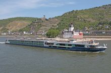 Avalon's Suite Ship 'Panorama' sailing on the River Rhine