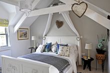 The Cottage, Trelash. Romantic Master bedroom suite