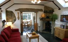 Meadowview Cottage, Trelash:  Totally relaxing sitting room