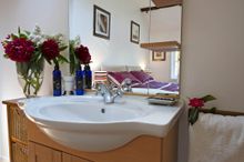 Meadowview Cottage, Trelash:  Master bedroom 