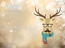 Find out if you made it on to Santa’s Naughty or Nice list with Dusit’s sleep t-shirt giveaway! The fun, oversize unisex t-shirt