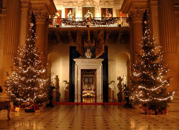 Great Hall at Blenheim Palace Great Hall at Blenheim Palace
