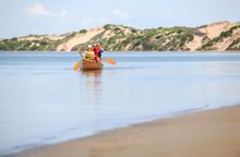 South Australia news, November 2014, canoe the Coorong