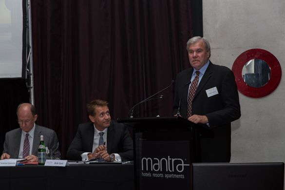 Mantra Group AGM Chairman Peter Bush