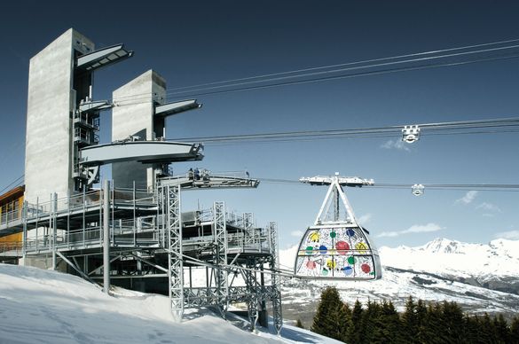 Vanoise Express - decorated by Jean-Charles de Castelbajac in for 2013/2014 season