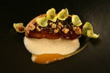 Seared Foie Gras - an example dish from Stéphane Froidevaux's restaurant, 