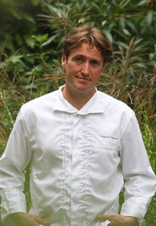 Stéphane Froidevaux, the chef from Grenoble's gastro restaurant Le Fantin Latour