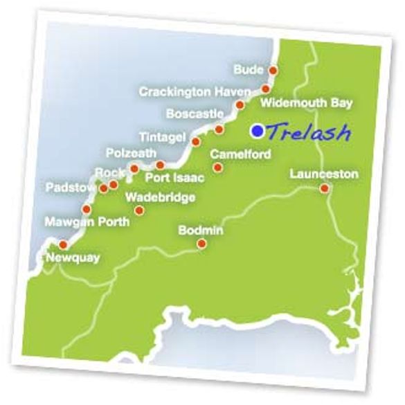 Trelash, North Cornwall: Ideally located for all that North Cornwall has to offer