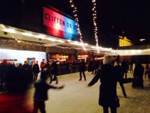 Clifton on Ice in action