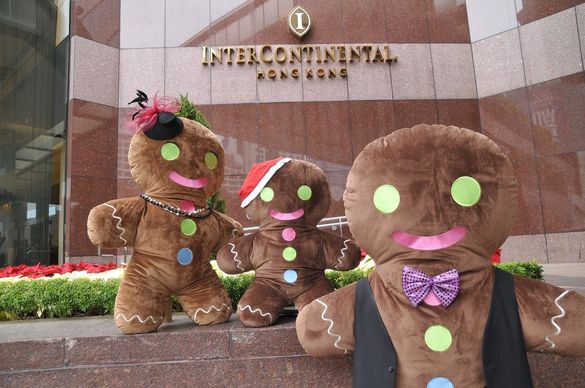 The Gingerbread Family at InterContinental Hong Kong