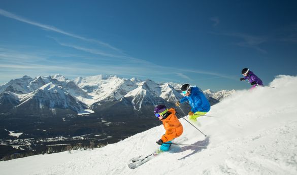 Winter Fun at Lake Louise Ski Resort
