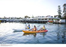 Kayaking in Manly 
