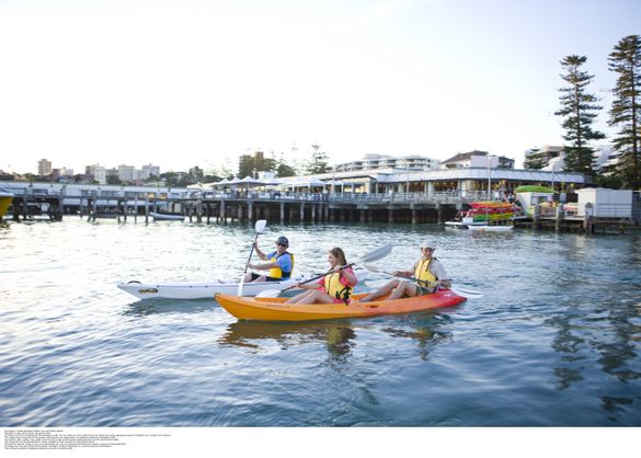 Kayaking in Manly Kayaking in Manly