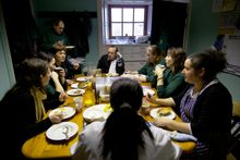The household team at Holkham Hall by Chris Steele-Perkins