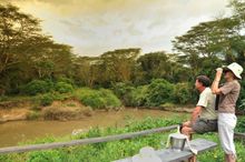 Bird watching in Kigio Wildlife Conservancy