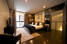 Master bedroom at Kasara Niseko Village Townhouse