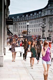 Regent Street shopping