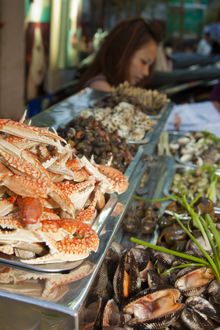 Food Stop During Vespa Tour