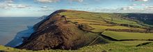 Exmoor Rocky coastline: East from Little Hangman 