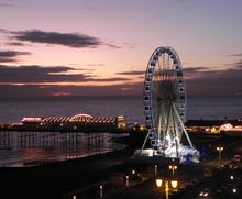 View From Drakes Of Brighton Pier & Wheel
