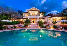 BSL Gardenia Villa Rear at twilight