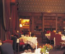 Library Restaurant at Matfen Hall Hotel Golf & Spa