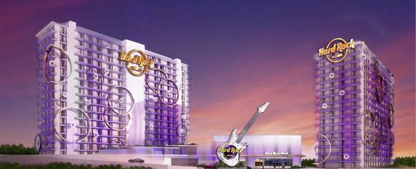Hard Rock Hotel Tenerife - first render