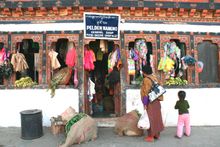 Shop in Paro, Bhutan