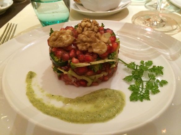 Jewelled Broccoli & Courgette Salad