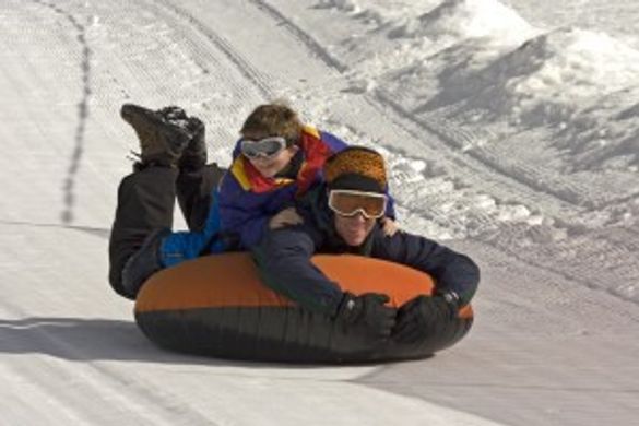 Snow Tubing at Yosemite