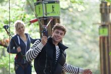 Couple at Go Ape