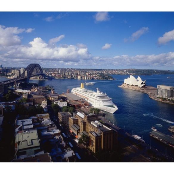 Views from Four Seasons Hotel Sydney